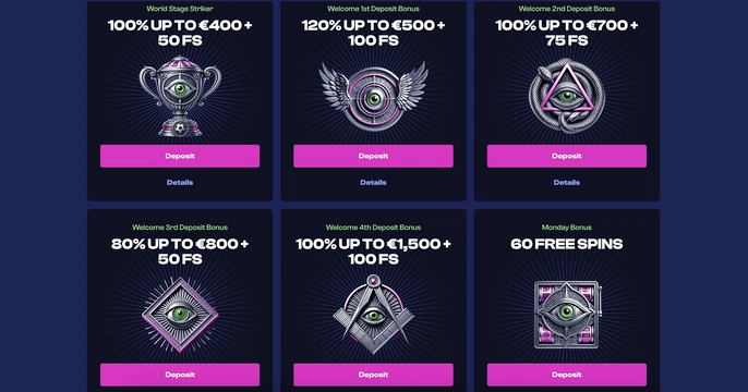 God of Wins Casino Bonus